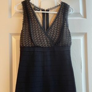 Black Bebe bodycon dress size M